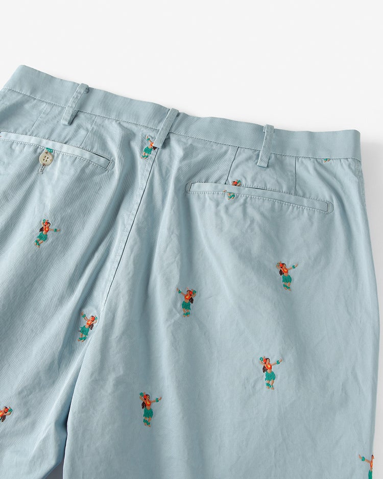 エンブロイダリーショートパンツ 詳細画像 サックス 4