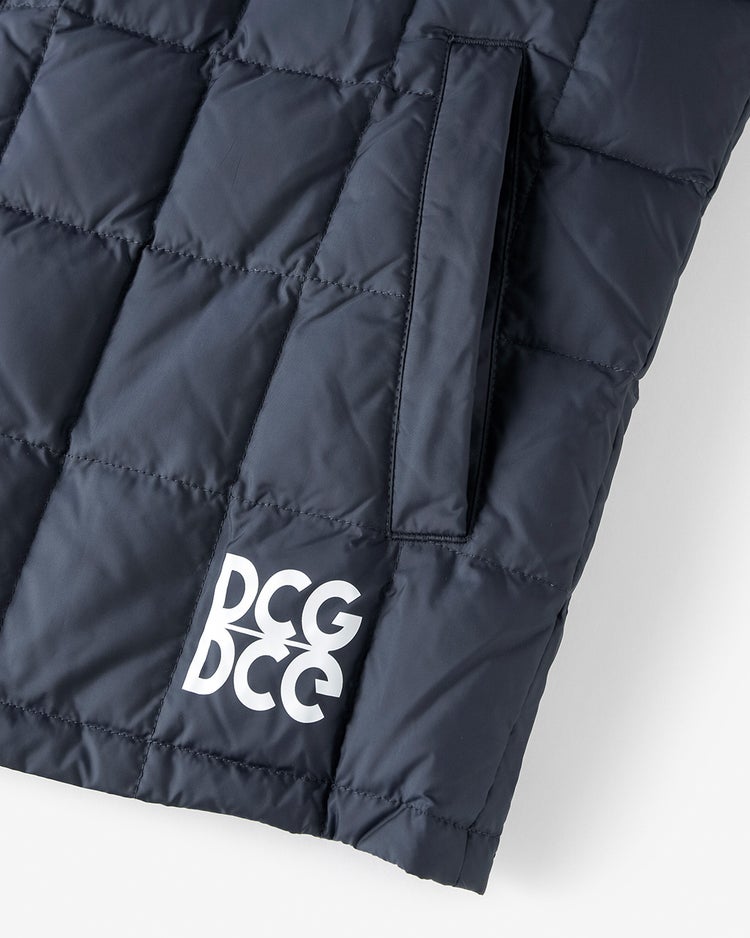 DCG･リバーシブル キルトダウンベスト 詳細画像 ネイビー×ブラック 5