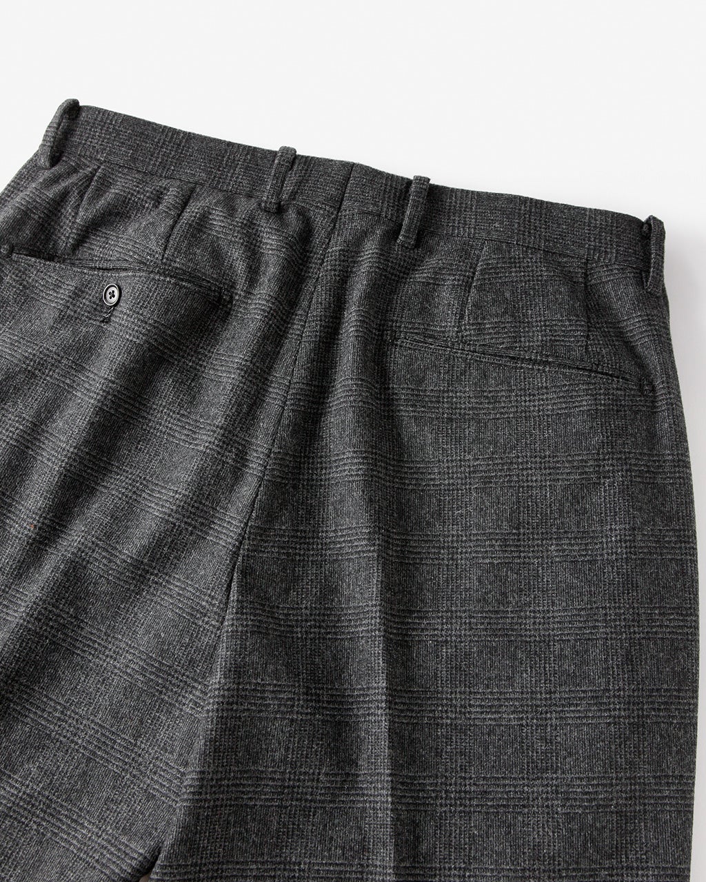 バリス・プレミアムウールフランネルパンツ/40代50代からのメンズ