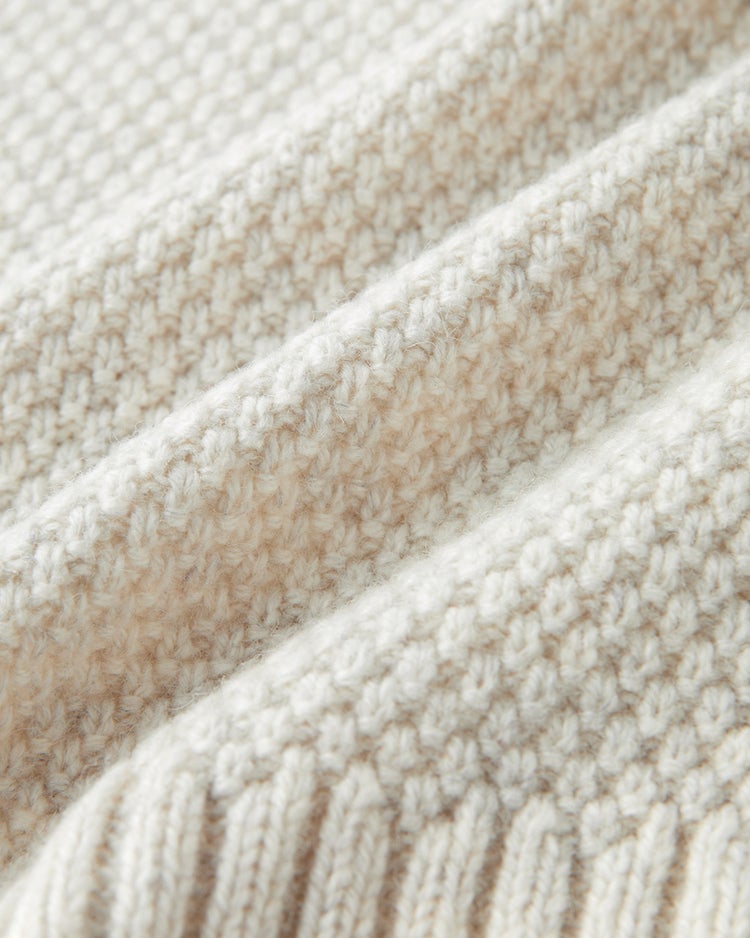 ボタンフロントニットカーディガン 詳細画像 オートミール 8