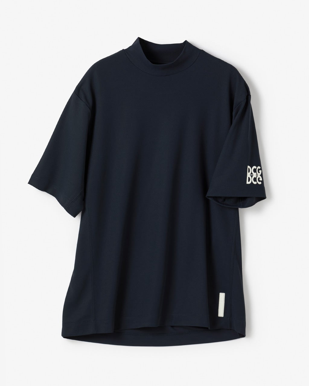 DCG/クイックドライ・ファインピケハイネック 半袖/40代50代からの