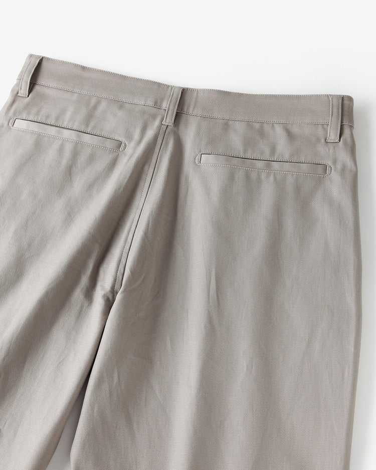 コットンストレッチチノパンツ/ノータック 詳細画像 グレージュ 6