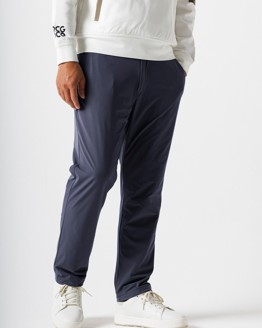 DCG・ヒートメッシュ/360°スポーツテーパードパンツ/40代50