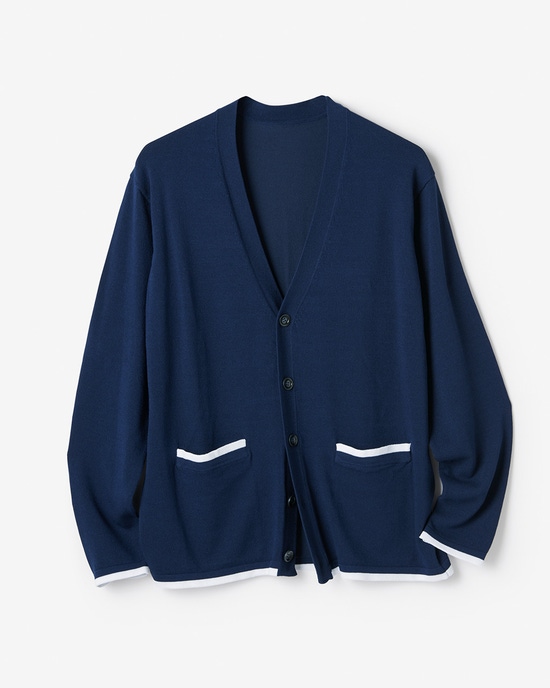 ドライタッチカーディガン