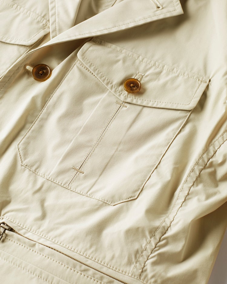 軽量・撥水トラベルジャケット 詳細画像 ライトグレージュ 3