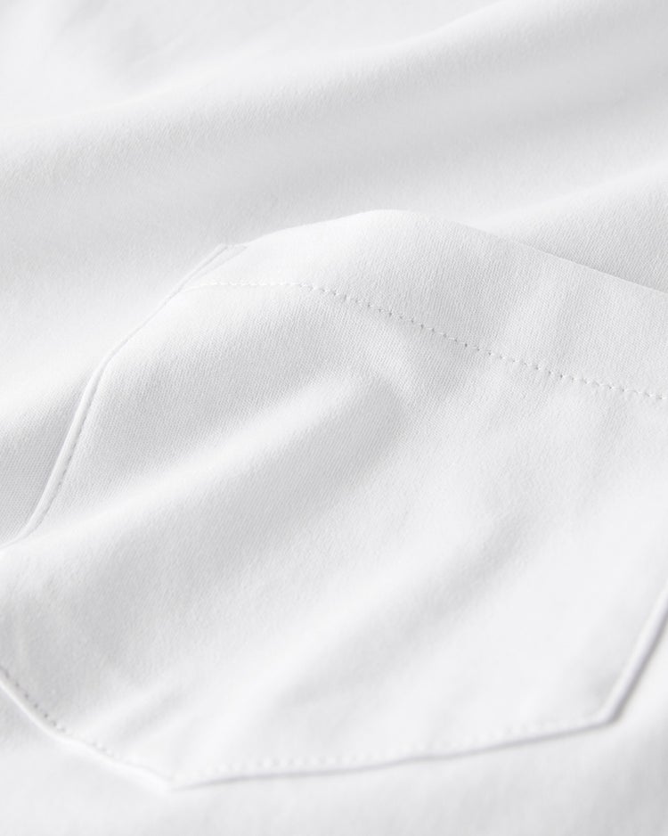 ジャケットレイヤード・ポケットT　半袖 詳細画像 ホワイト 2