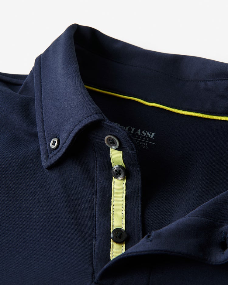 リファインド ポロ・ドゥクラッセT　半袖 詳細画像 ネイビー 2