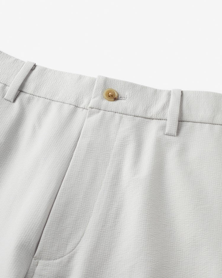 360&deg;清涼コンフォート・クレープパンツ 詳細画像 アイスグレー 3