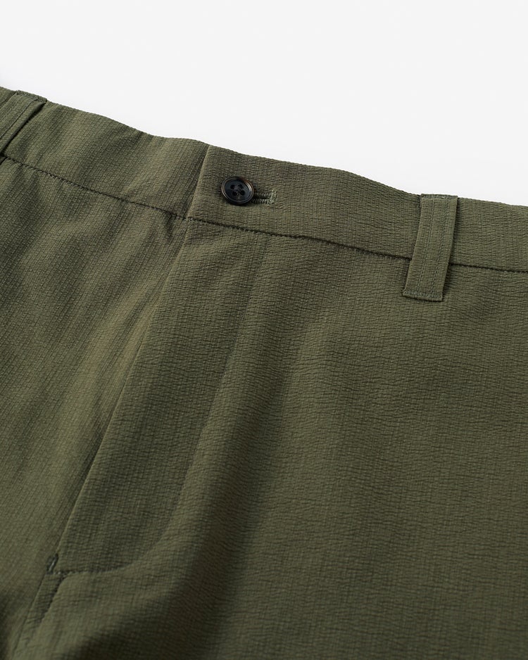 360&deg;清涼コンフォート・クレープショートパンツ 詳細画像 カーキ 2