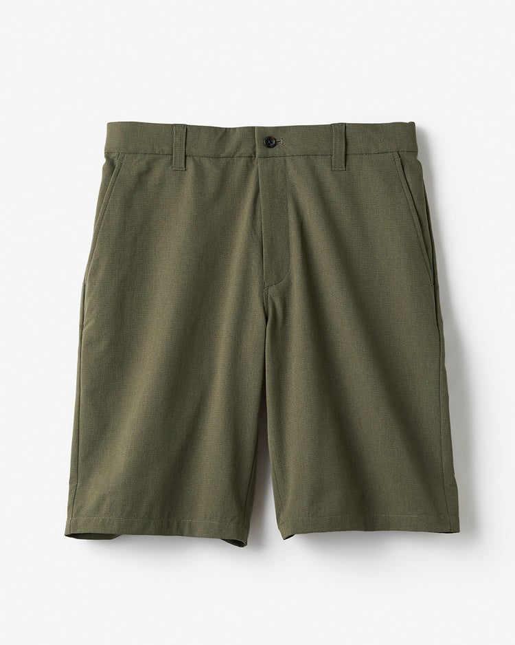 360&deg;清涼コンフォート・クレープショートパンツ 詳細画像 カーキ 4