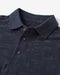 コットンブレンドジャガードポロ 詳細画像