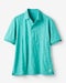 コットンブレンドジャガードポロ 詳細画像