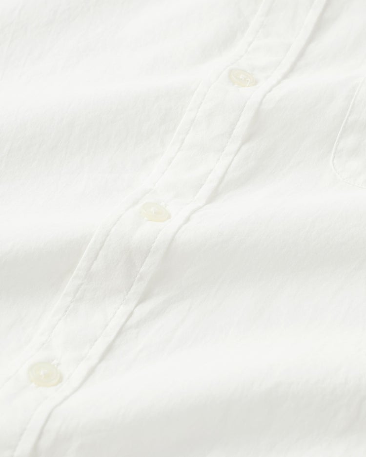 シルキーコットンローンシャツ(長袖) 詳細画像 オフホワイト 2