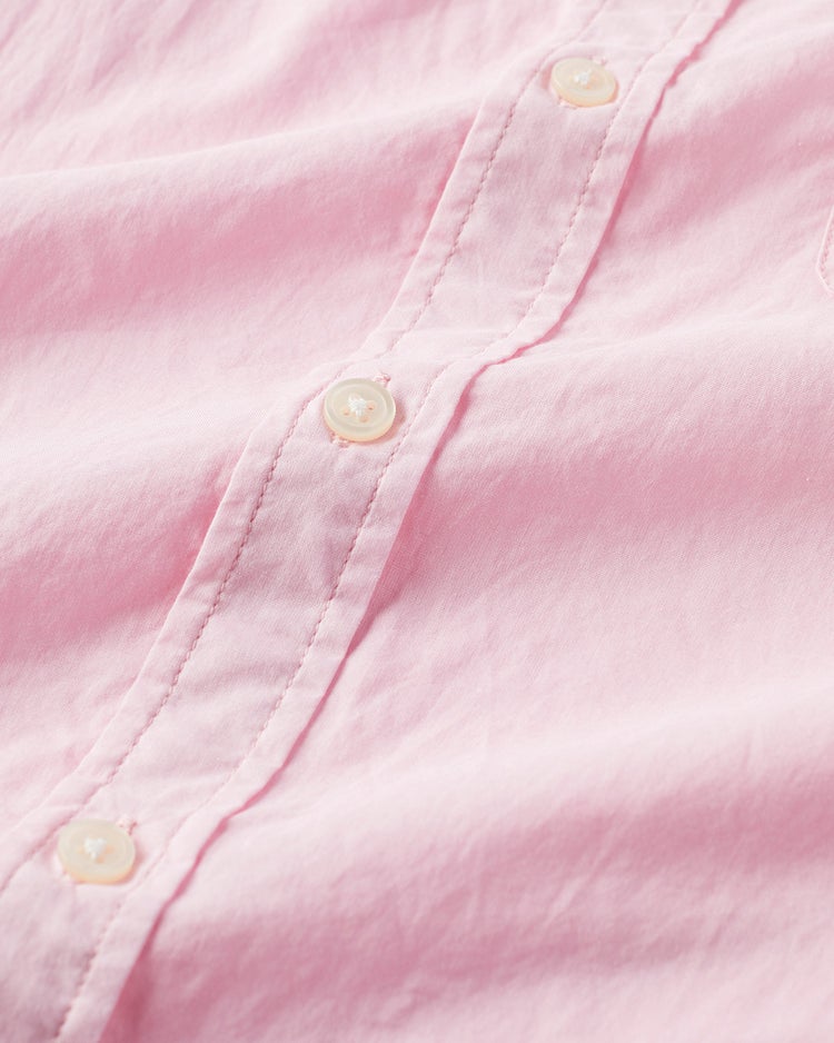 シルキーコットンローンシャツ(長袖) 詳細画像 ピンク 2