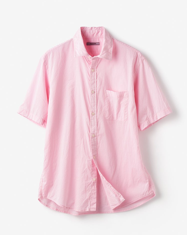 シルキーコットンローンシャツ（半袖） 詳細画像 ピンク 3