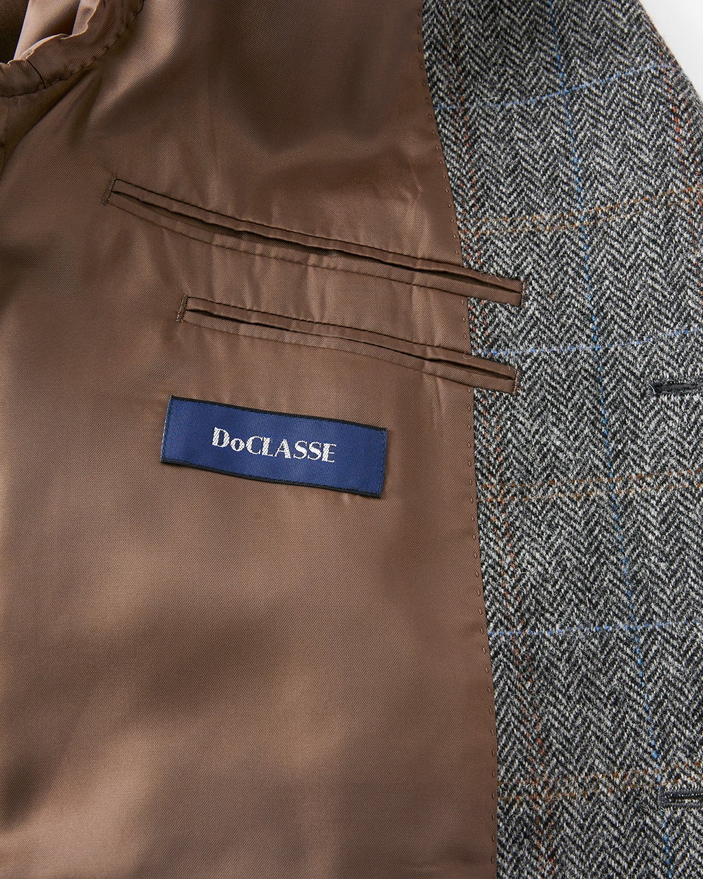 LOVAT（ラバット）英国ツイードチェスターコート/DoCLASSE