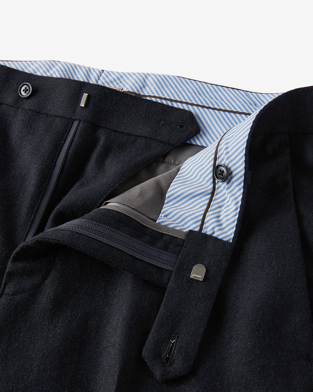 尾州カシミヤブレンド・ツイードパンツ/DoCLASSE