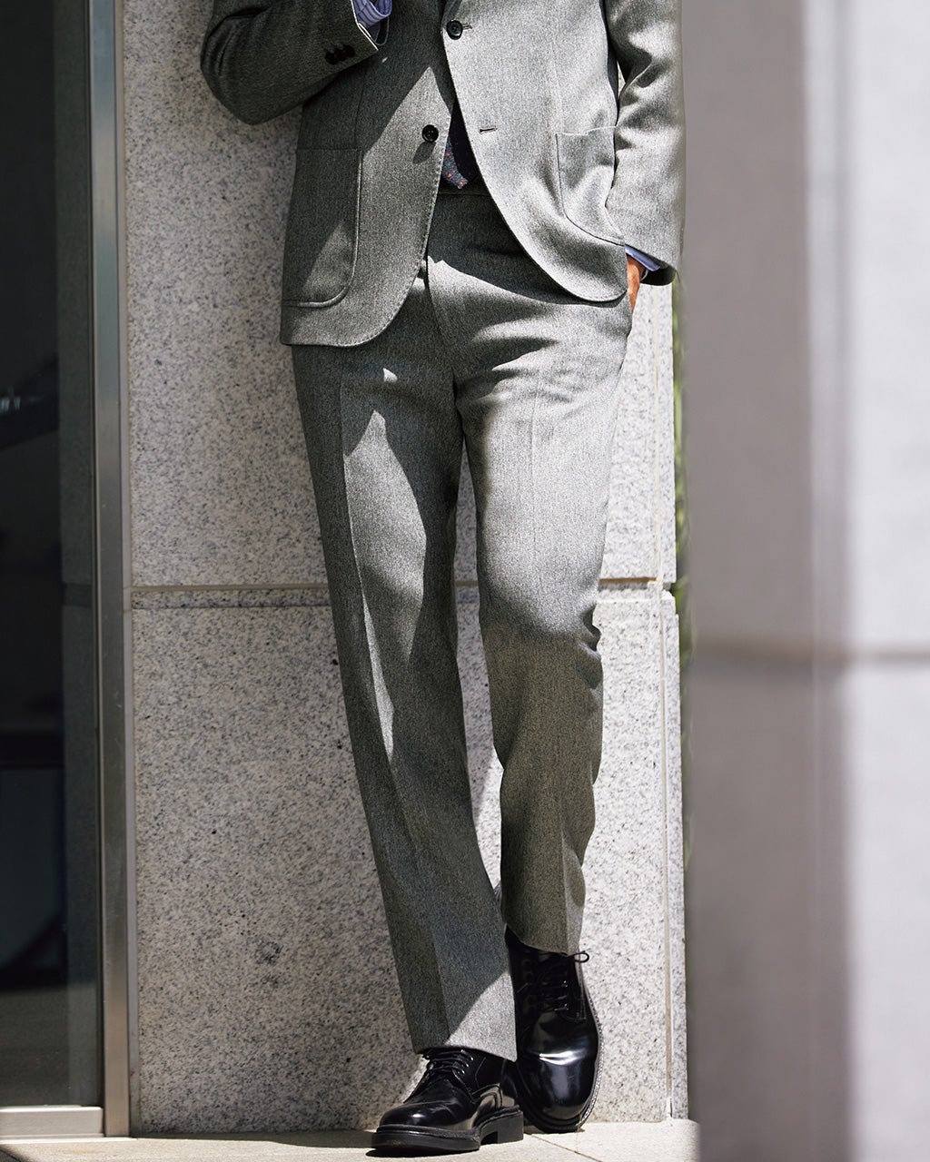 洗えるツムギート ツイード パンツ/DoCLASSE