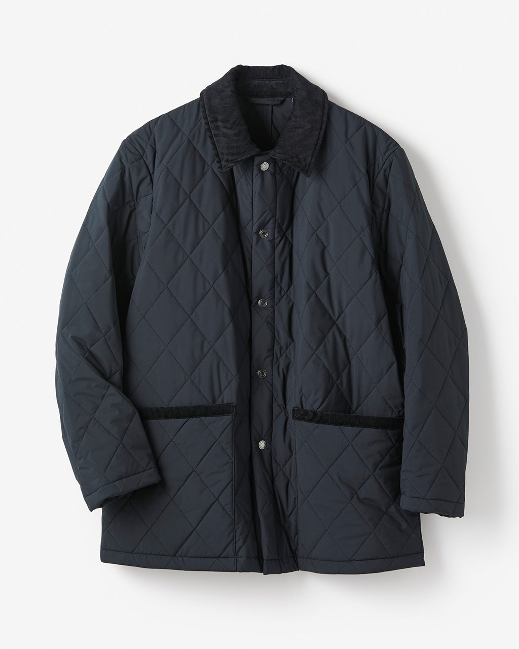 EPoca グレー キルティングコート 40 37.5Tech・調温調湿キルトコート/40代50代からのメンズ