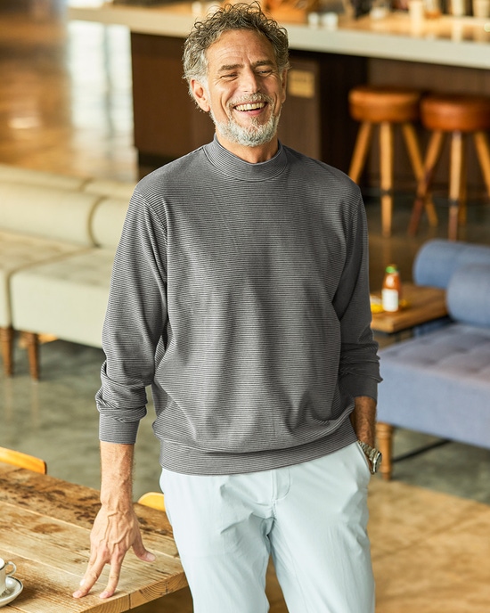 ウルトラソフト両面起毛・ハイネック