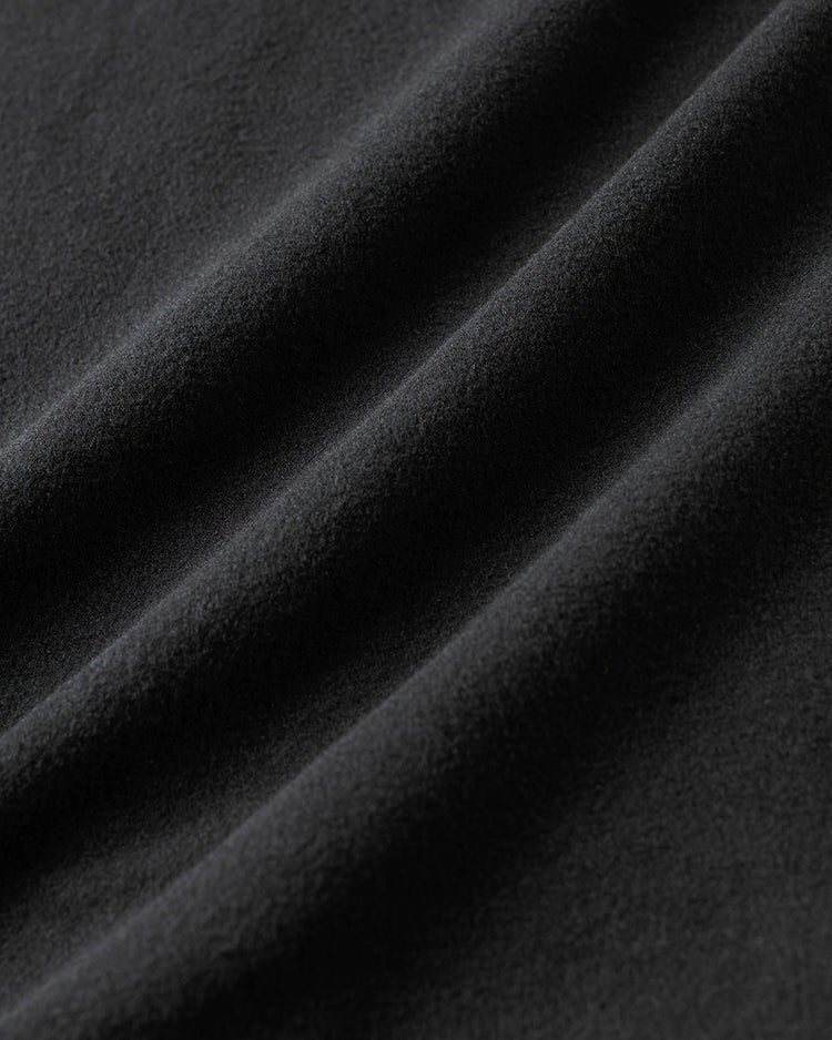 ウルトラソフト両面起毛・ハイネック 詳細画像 ブラック 2