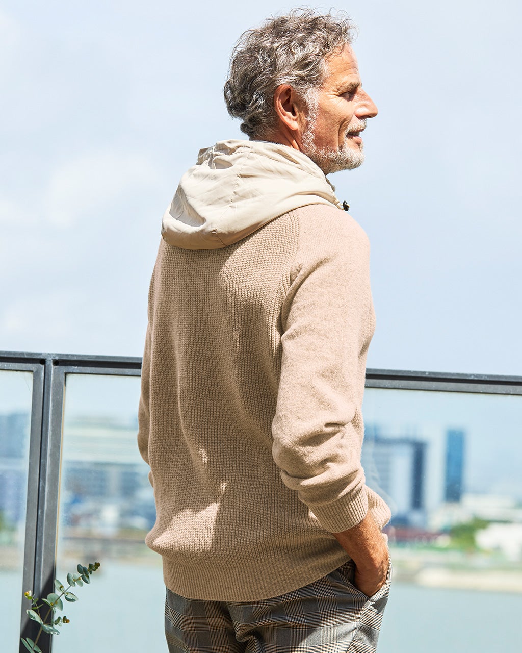 クラフトウォームウール・ハーフジップ/40代50代からのメンズ クラフトウォームウール・ハーフジップ/40代50代からのメンズ