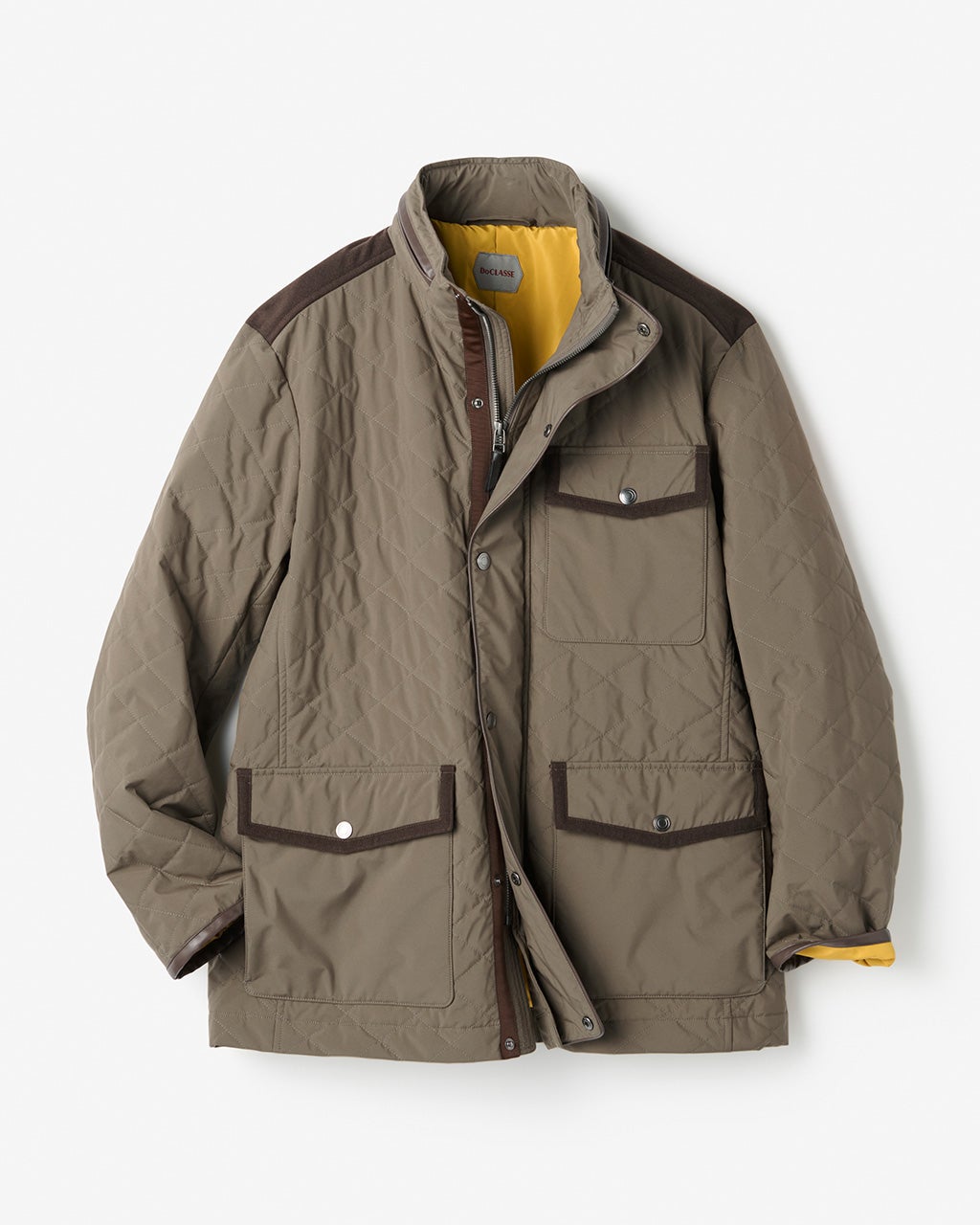 サーモライトキルト・スタンドカラージャケット/40代50代からのメンズ