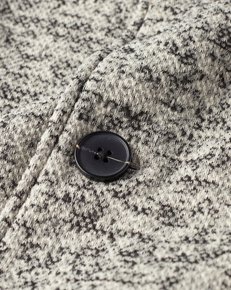 裏起毛フリース・ツイード調ショートコート 詳細画像 ライトグレー 4