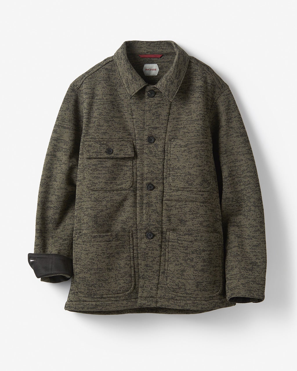 裏起毛フリース・ツイード調カバーオール/40代50代からのメンズ