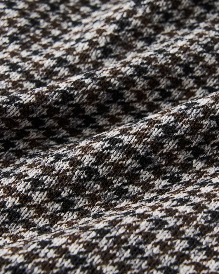 ツイード調フリース・裏起毛ジャケット 詳細画像 千鳥 3