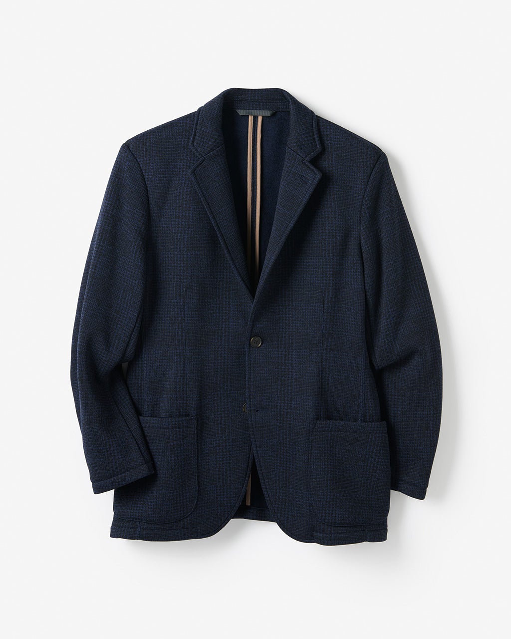 ツイード調フリース・裏起毛ジャケット/DoCLASSE