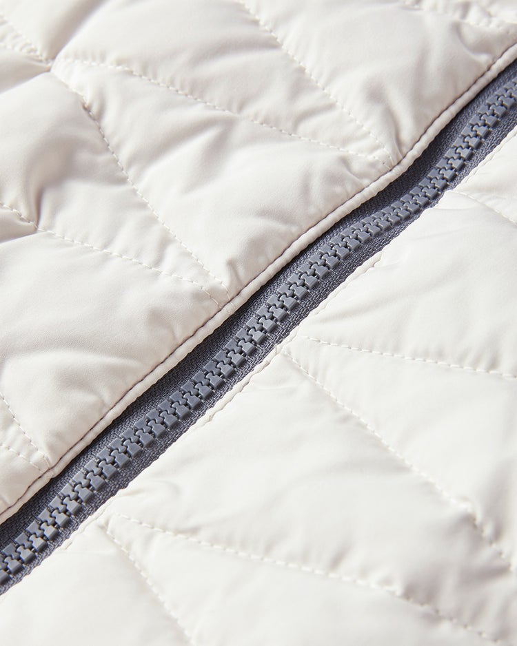 ハイブリッドダウンフルジップブルゾン 詳細画像 グレーパターン 5