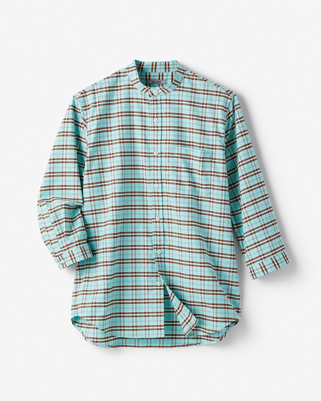 ピュアファインオックスフォード7分袖/DoCLASSE