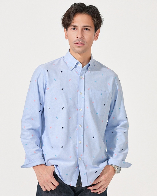 ピュアファインオックスフォード長袖