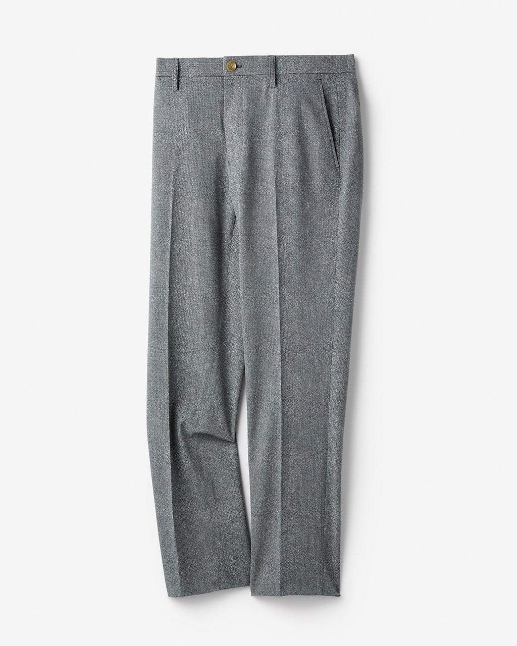 裾上げ済み】 deres drape pants ドレープパンツ グレー - メルカリ