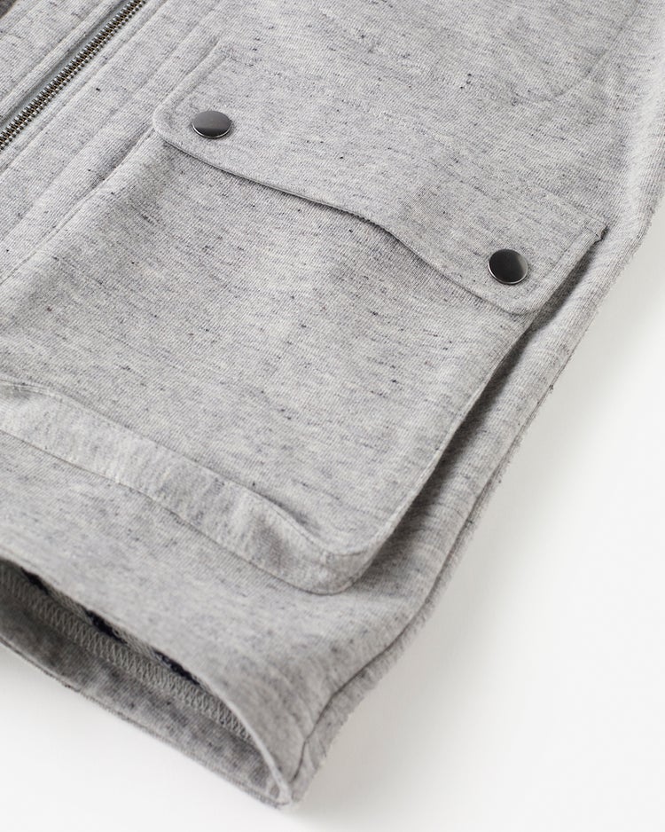 ２WAYスウェットマリンベスト 詳細画像 杢グレー 8