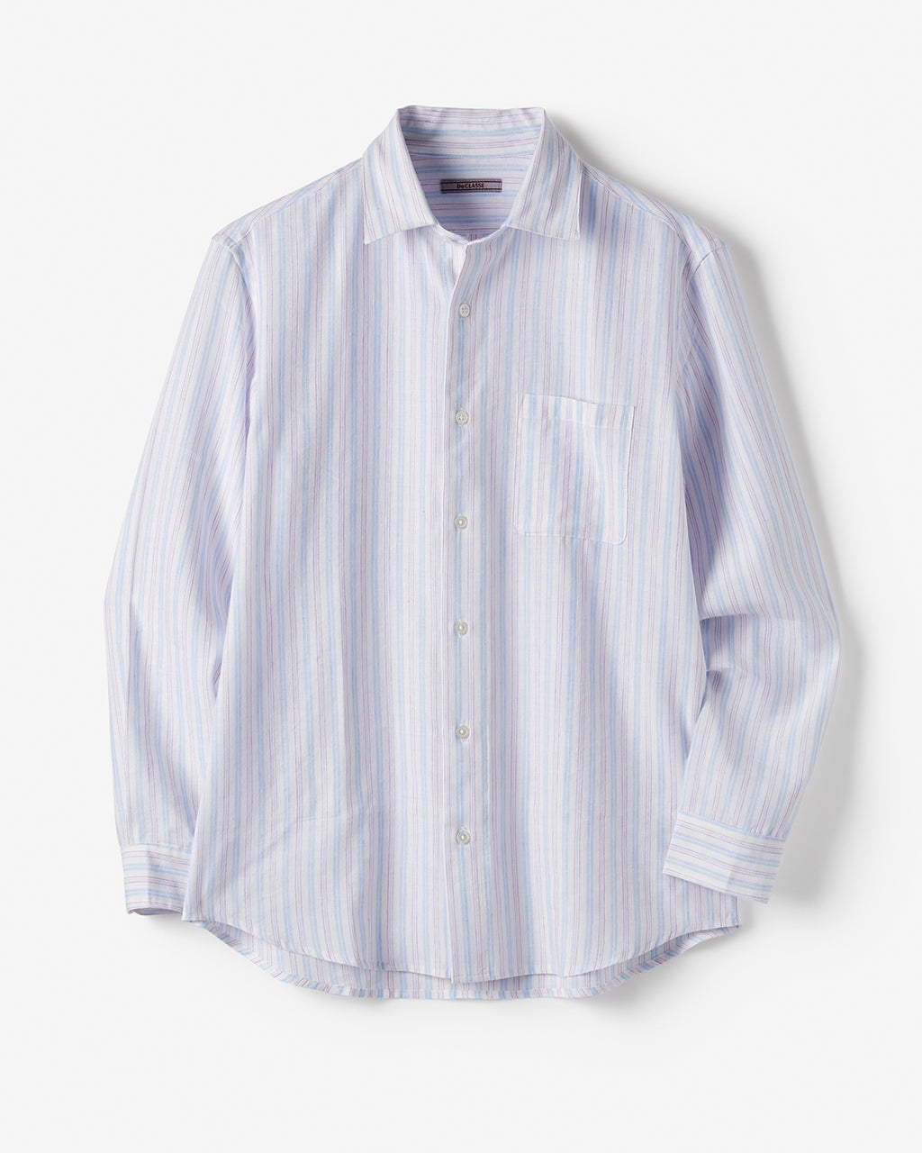 クールマックス・リネン混・涼感シャツ 長袖/40代50代からのメンズ