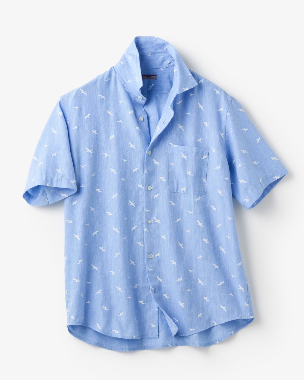 クールマックス・リネン混・涼感シャツ/40代50代からのメンズ