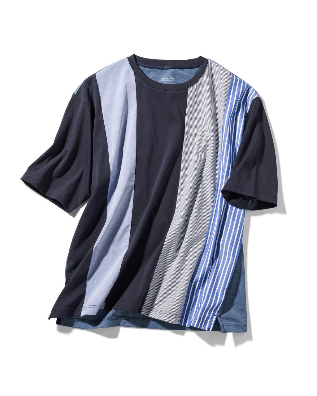 ドゥクラッセT・シャツ生地ミックス/40代50代からのメンズファッション