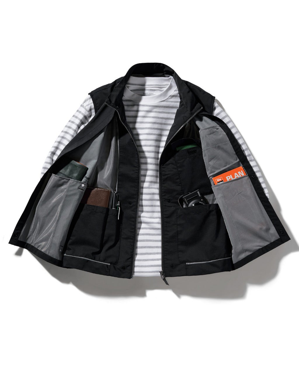 10ポケット撥水ダブルシステムベスト/40代50代からのメンズ