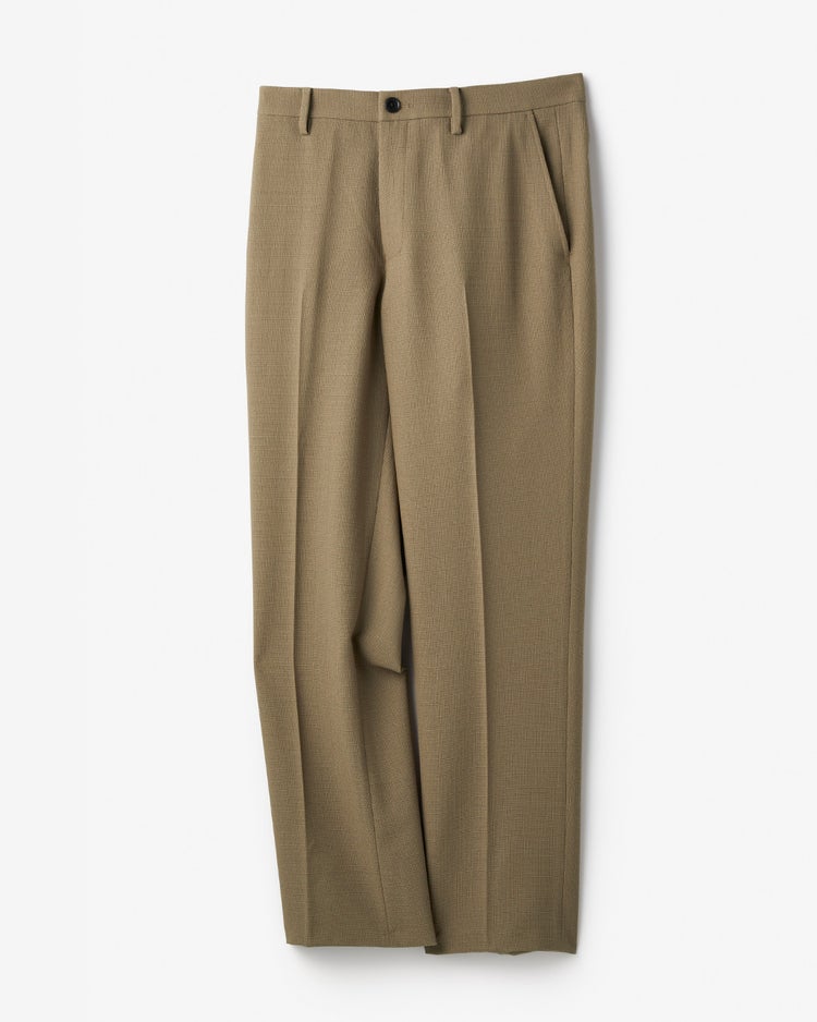 麻調イージーケアパンツ・ノータック 詳細画像 パーシモン 7