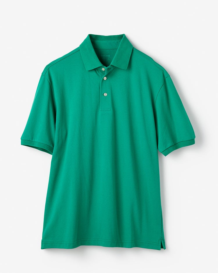 エクストラクリーン鹿の子ポロ 半袖 詳細画像 ケリーグリーン 1