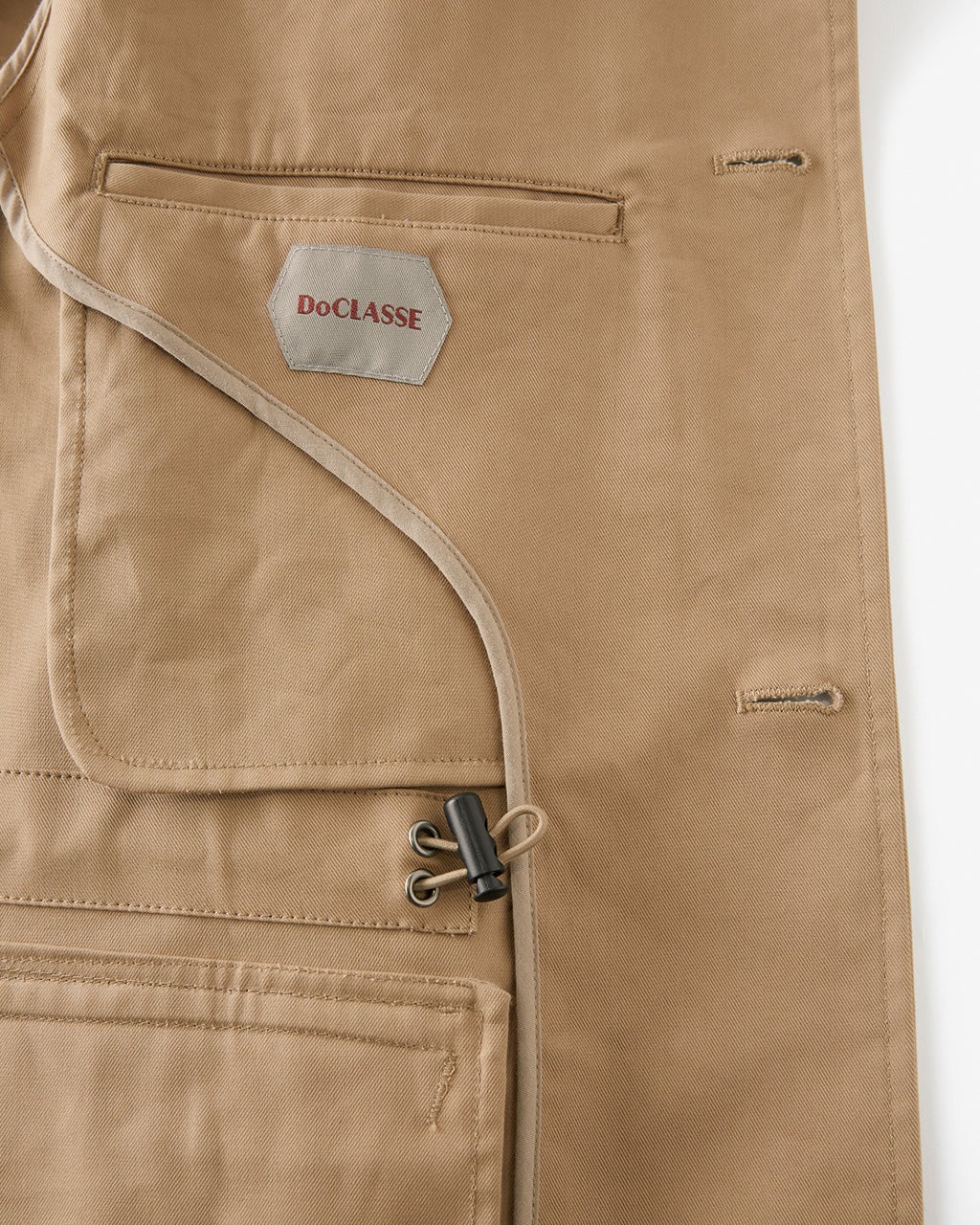 高密度コットン撥水フィールドジャケット/DoCLASSE