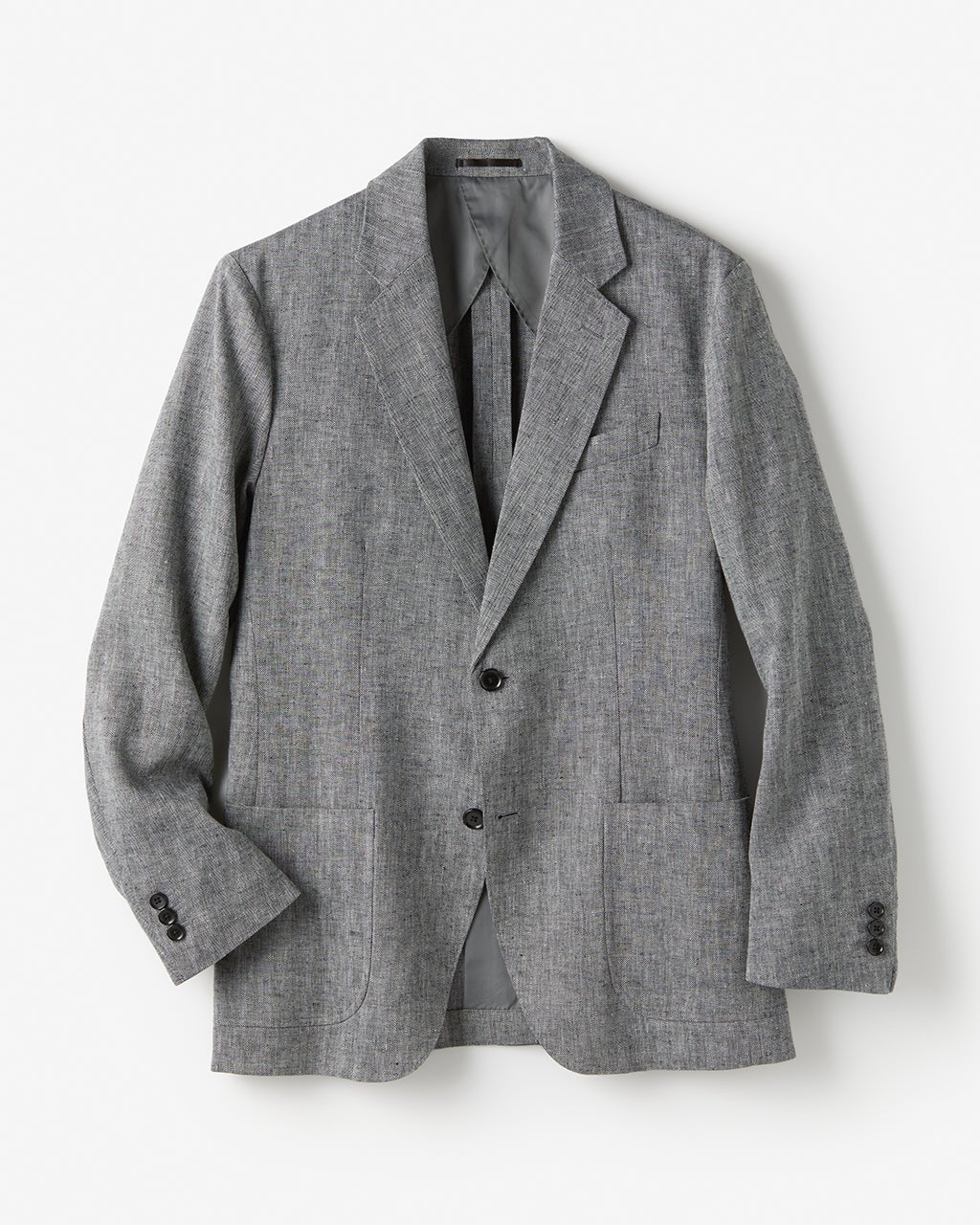 40s 50s euro linen JKT ユーロ　リネン　ジャケット 欧州リネンブレンド・プレミアムジャケット/40代50代からの