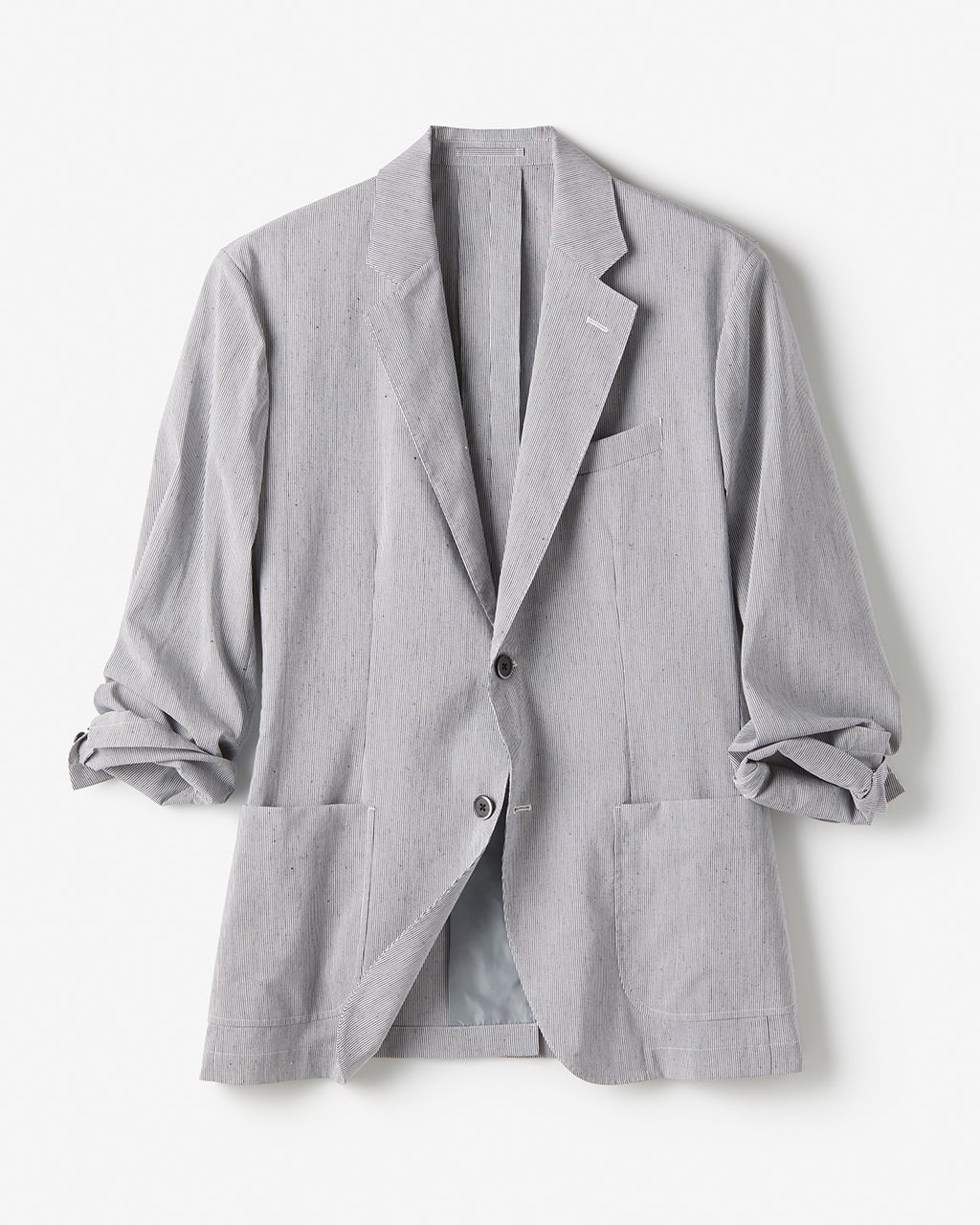 クールマックス・リネン混・超軽量ジャケット/40代50代からのメンズ