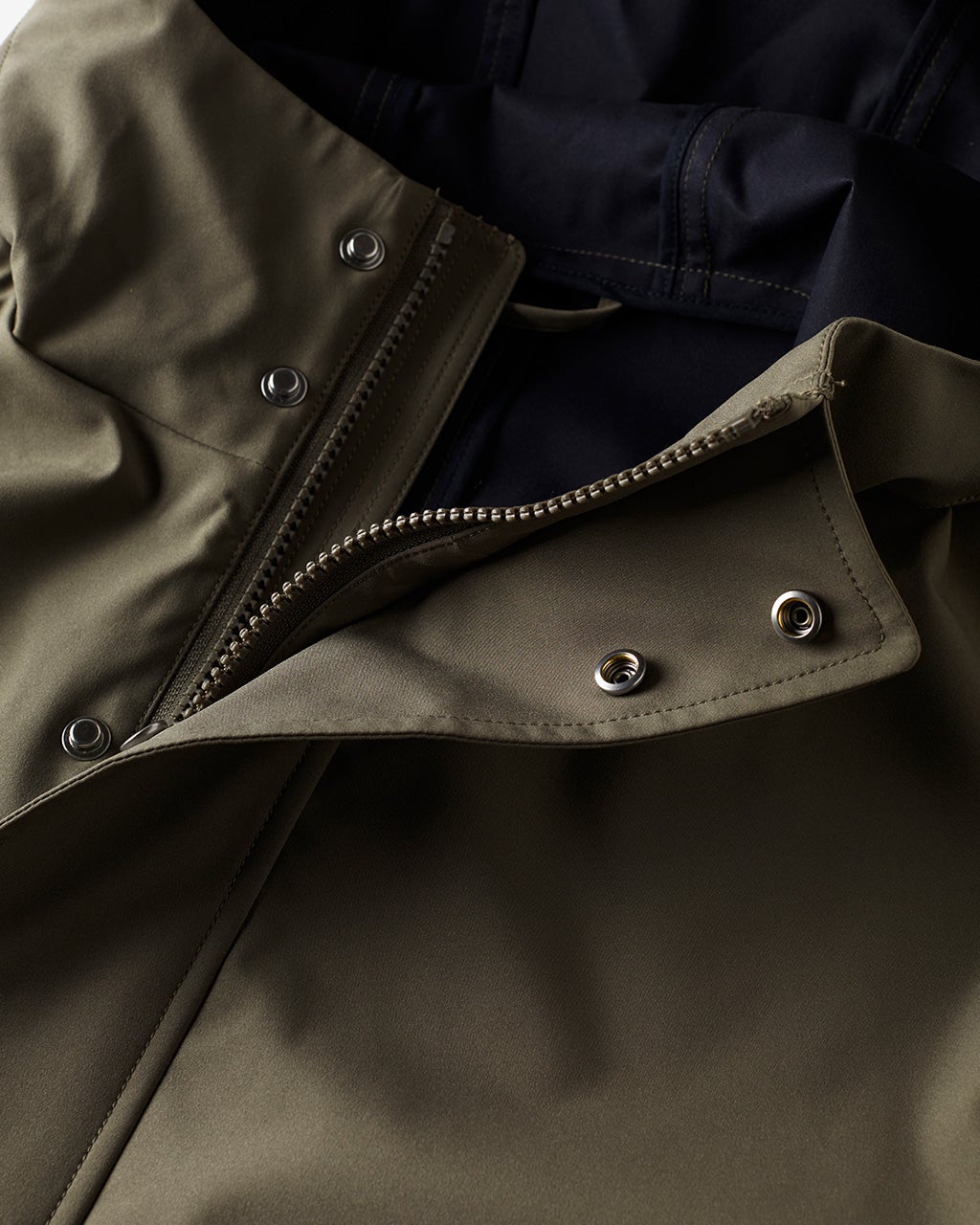 山内　塩縮撥水•ミリタリーコート 中古・古着通販】山内 (ヤマウチ) コットンダブルクロス・3way