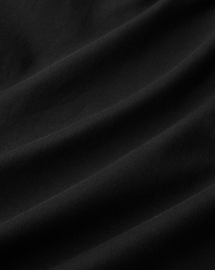 超長綿リファインドポロ 半袖 詳細画像 ブラック 2
