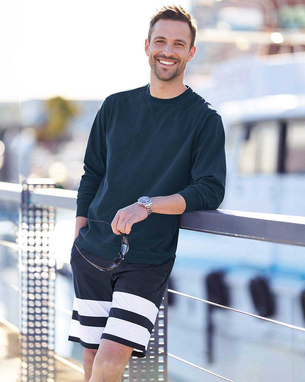 アーバンマリンイージーショートパンツ/40代50代からのメンズ