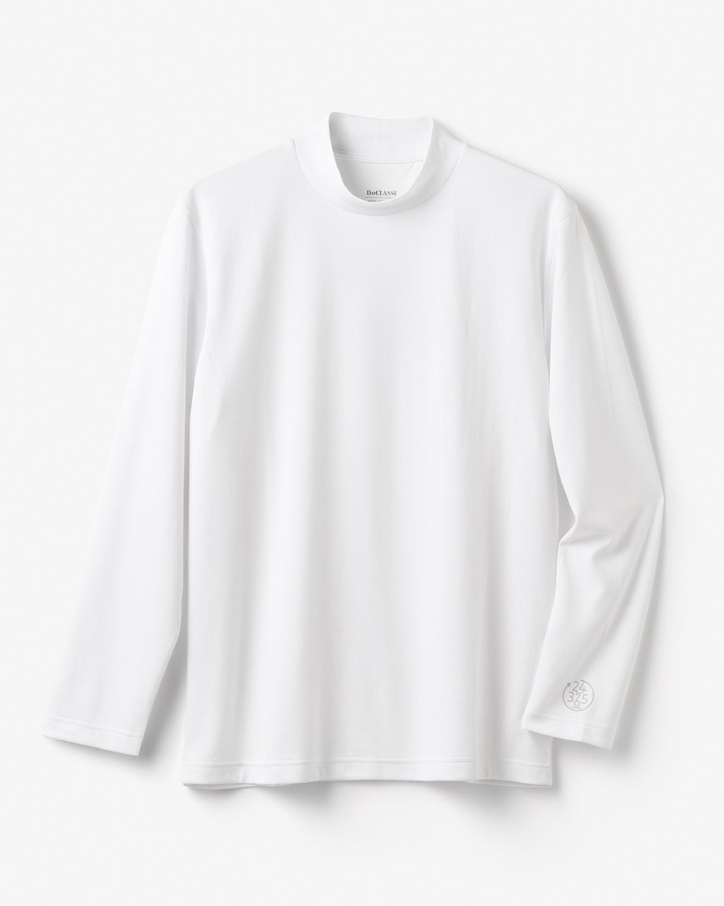 リカバリーウェア24365・天竺モックネック長袖/DoCLASSE