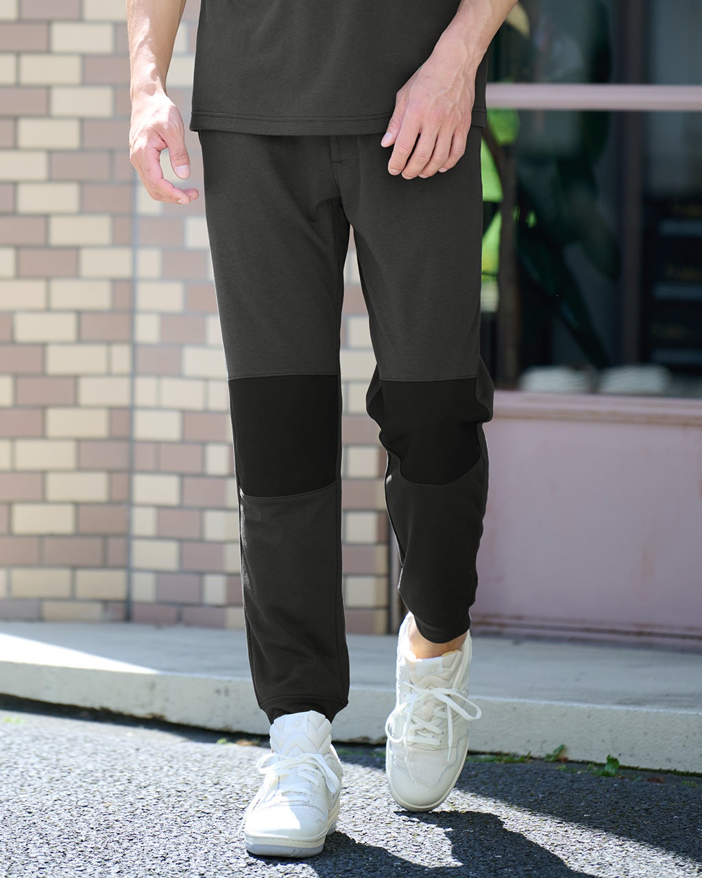 リカバリーウェア24365・天竺布帛ミックスパンツ/DoCLASSE